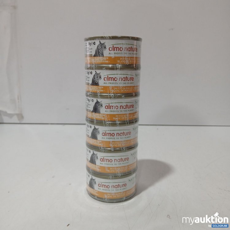 Artikel Nr. 973237: Almo Nature Hühnerbrust Katzenfutter 6x70g