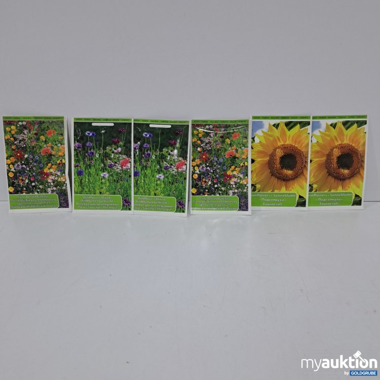 Artikel Nr. 361238 Artikel Nr. 361238: Blumensamen 6 Pkg. Lt.Foto