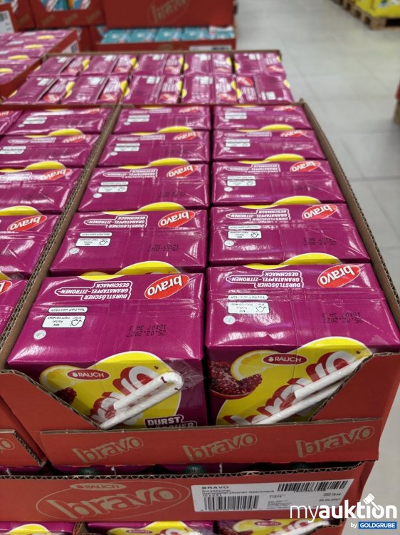 Artikel Nr. 450238 Artikel Nr. 450238: Bravo 10 x 0,5 l Durstlöscher Granatapfel-Zitronen-Geschmack
