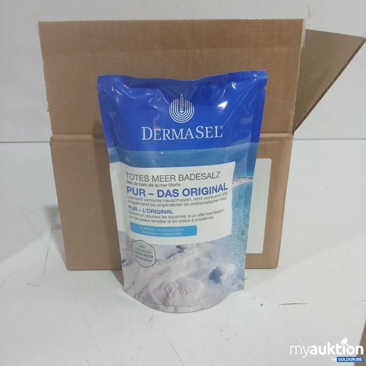 Artikel Nr. 471238: DERMASEL Totes Meer Badesalz Pur - Das Original 6x500g