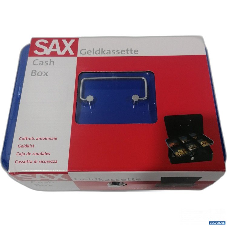 Artikel Nr. 522238: SAX Geldkassette blau 081204