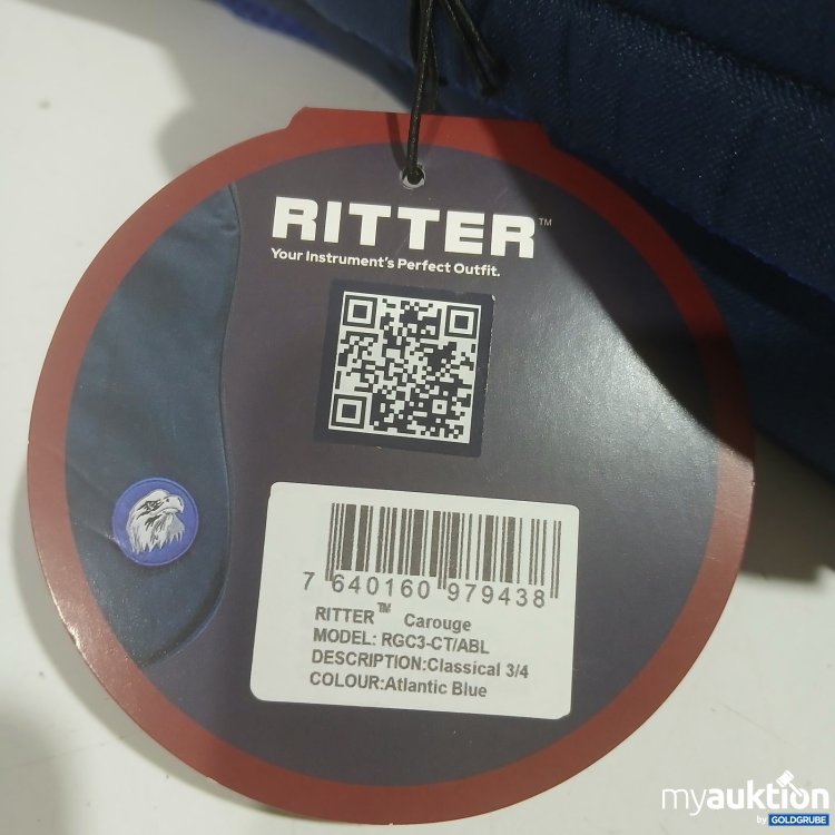 Artikel Nr. 526238: RITTER Carouge Classical 3/4 g igbag Atlantic Blue RGC3-CT/ABL