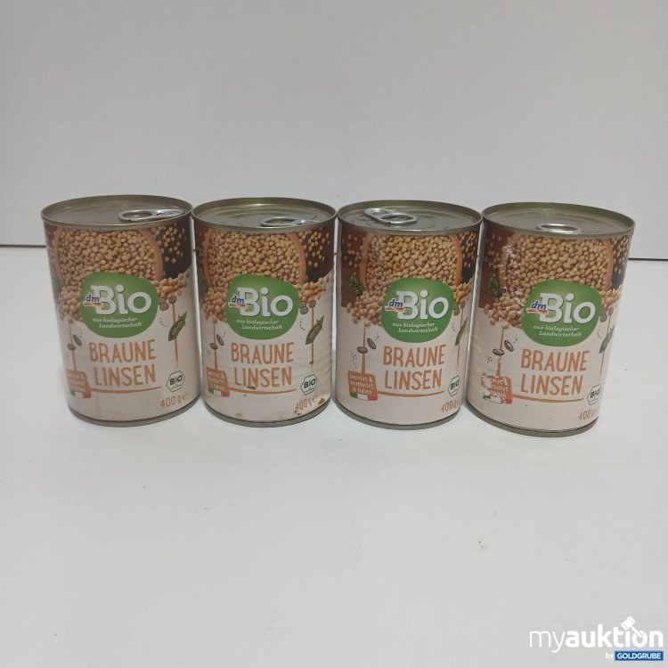 Artikel Nr. 847238 Artikel Nr. 847238: Bio Braune Linsen 4x400g