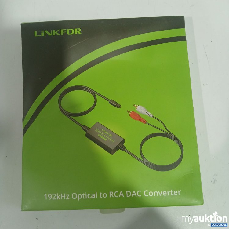 Artikel Nr. 874238 Artikel Nr. 874238: LINKFOR 192kHz Optical to RCA DAC Converter