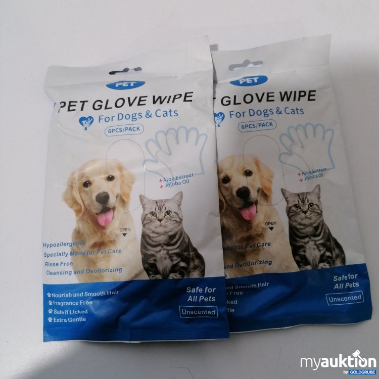 Artikel Nr. 875238: Pet Glove Wipe 2Stk 