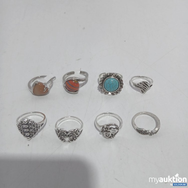 Artikel Nr. 911238: Diverse Ringe 8 Stück 