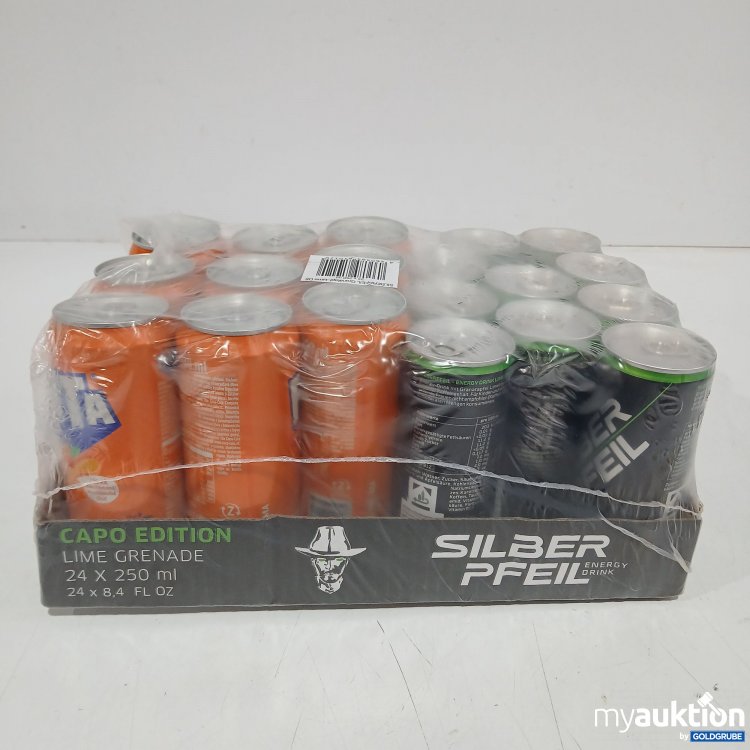 Artikel Nr. 913238: Silber Pfeil Lime Grenade 10x250ml und Fanta 9x330ml 