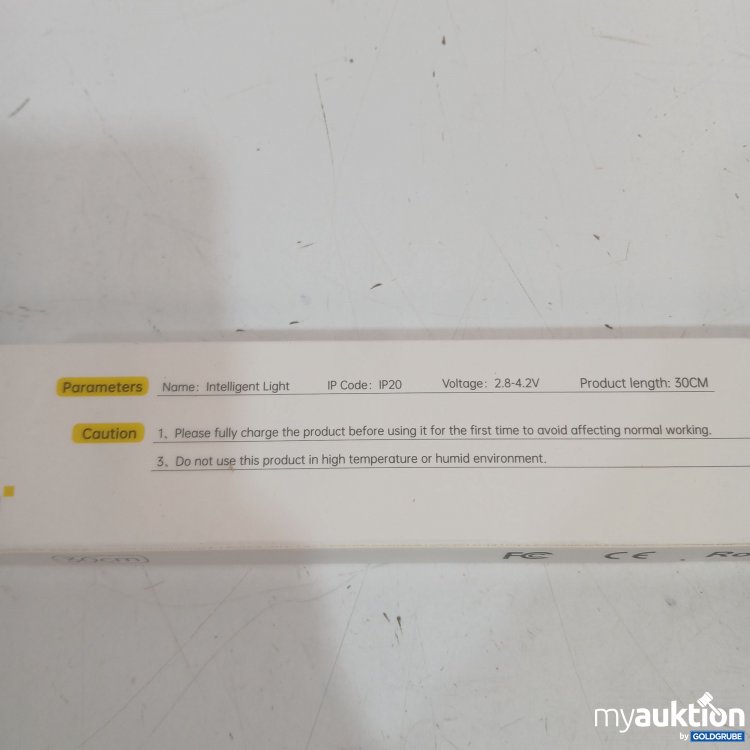 Artikel Nr. 960238: Intelligent Light L1007 silver 30cm 4er Set 