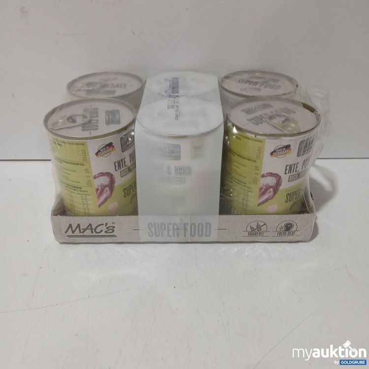 Artikel Nr. 973238: Macs Super Food for Cats Ente, Pute, Huhn 6×400g