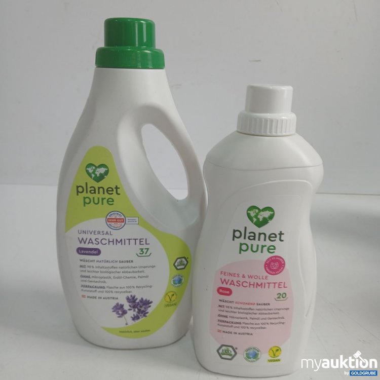 Artikel Nr. 977238: planet pure Waschmittel 37 und 20 Waschgänge