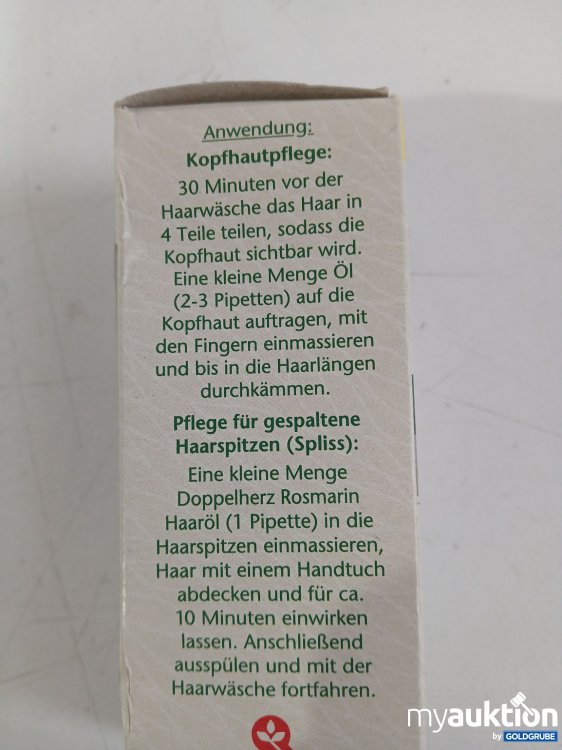 Artikel Nr. 997238 Artikel Nr. 997238: Doppelherz Rosmarin Haaröl 50ml