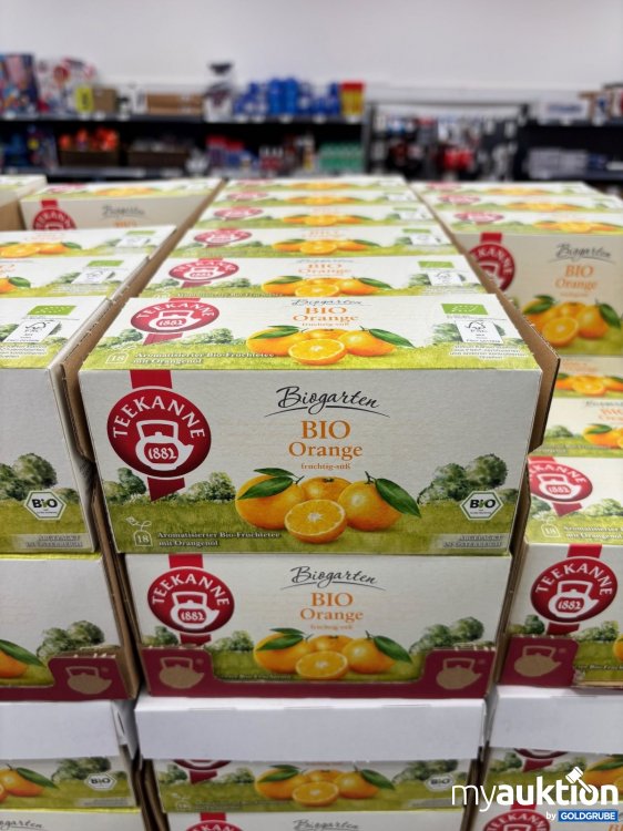 Artikel Nr. 450239: Teekanne Biogarten Bio Orange Früchtetee 18 Beutel
