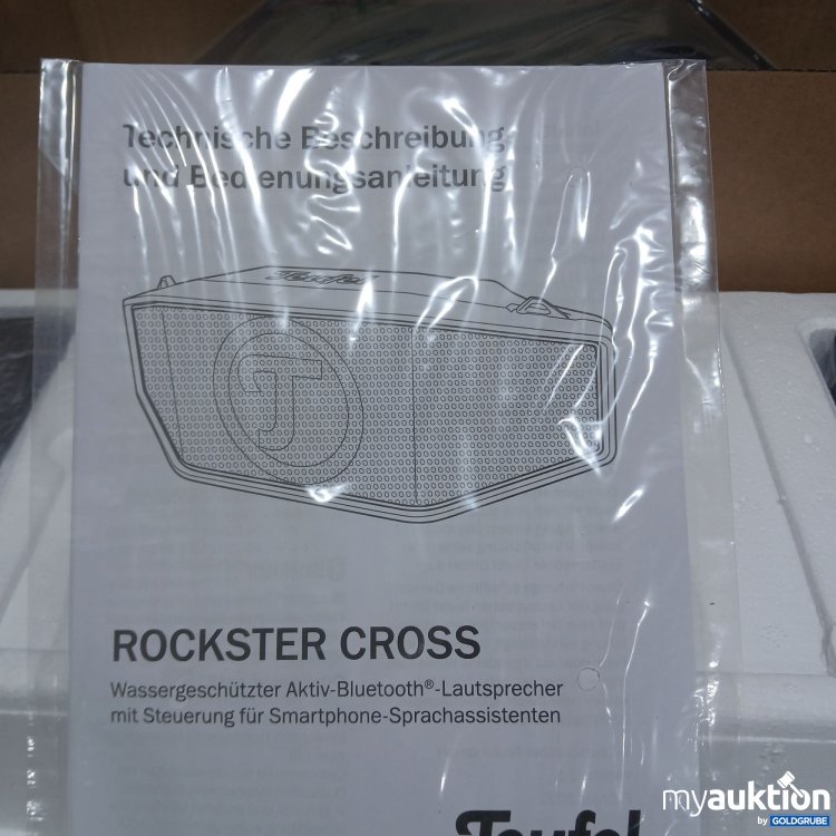 Artikel Nr. 826239 Artikel Nr. 826239: Teufel Wassergeschützter Aktiv-Bluetooth Lautsprecher Rockster Cross