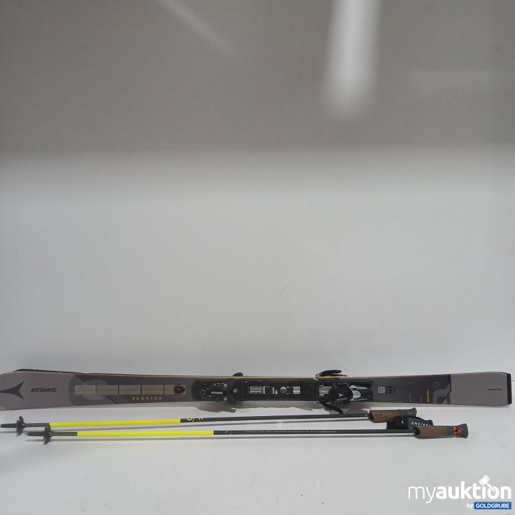Artikel Nr. 827239: Atomic Redster Ski + Skistöcke gebraucht 168cm 