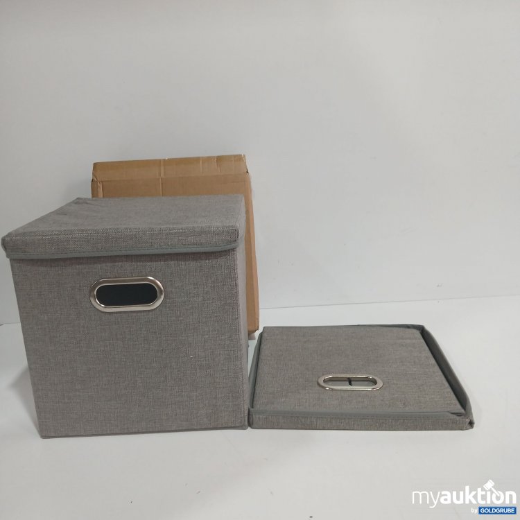 Artikel Nr. 832239 Artikel Nr. 832239: Amazon basics Foldable Burlap Storage Cubes 2Pack