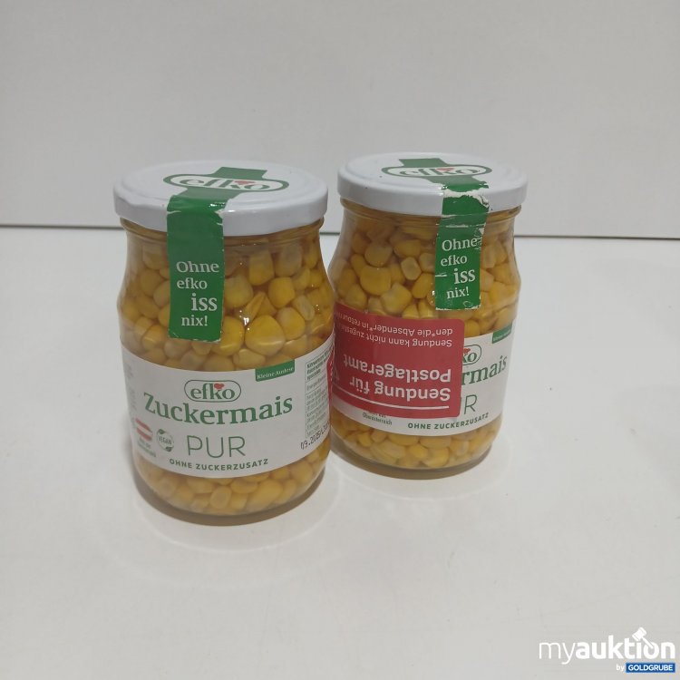 Artikel Nr. 861239: Efko Zuckermais 2x220g