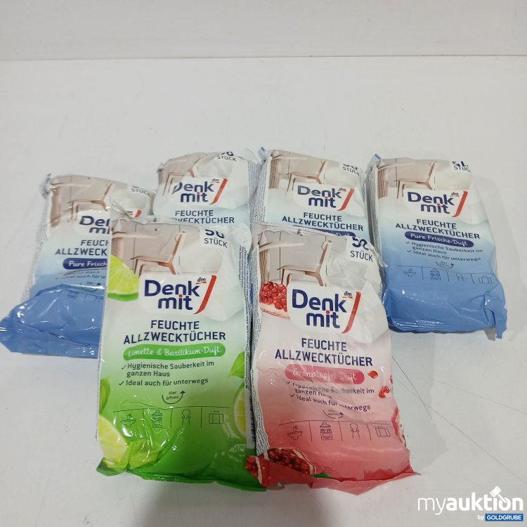 Artikel Nr. 895239: Denkmit Feuchte Allzwecktücher 6x50stk