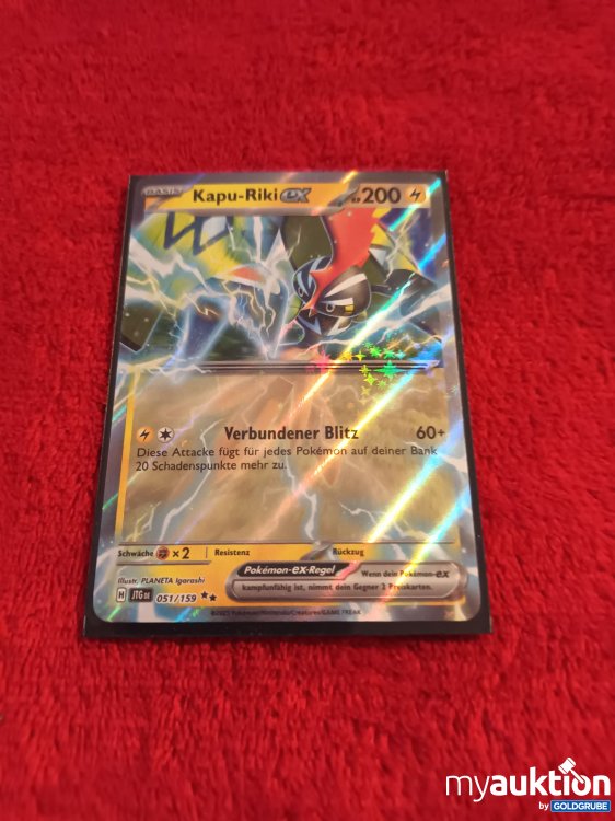 Artikel Nr. 907239 Artikel Nr. 907239: Pokemon Karte