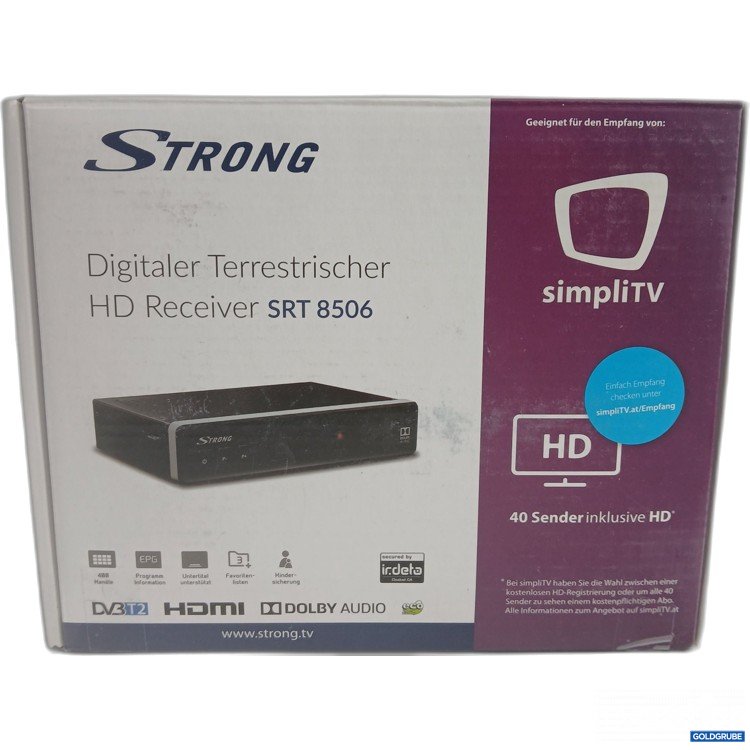 Artikel Nr. 964239: Strong Digitaler Terrestrischer HD Reiver SRT 8506 