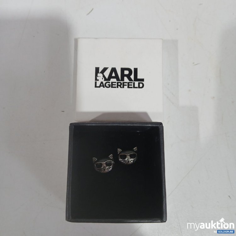 Artikel Nr. 438240: Karl Lagerfeld Ohrstecker 925 ohne Verschluss 
