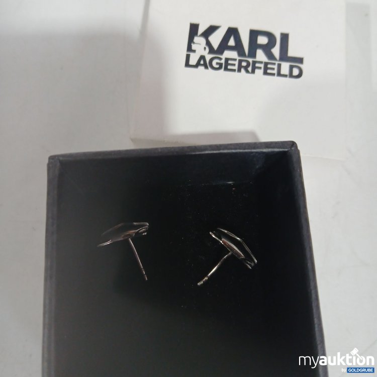 Artikel Nr. 438240: Karl Lagerfeld Ohrstecker 925 ohne Verschluss 