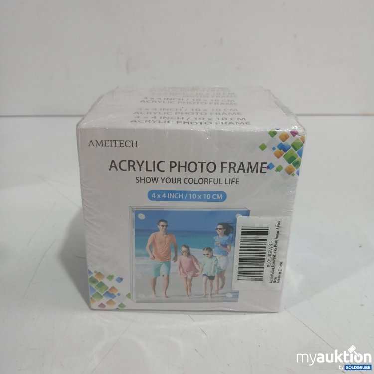 Artikel Nr. 461240 Artikel Nr. 461240: Ameitech Acrylic Photo Frame 10x10cm 5er Set
