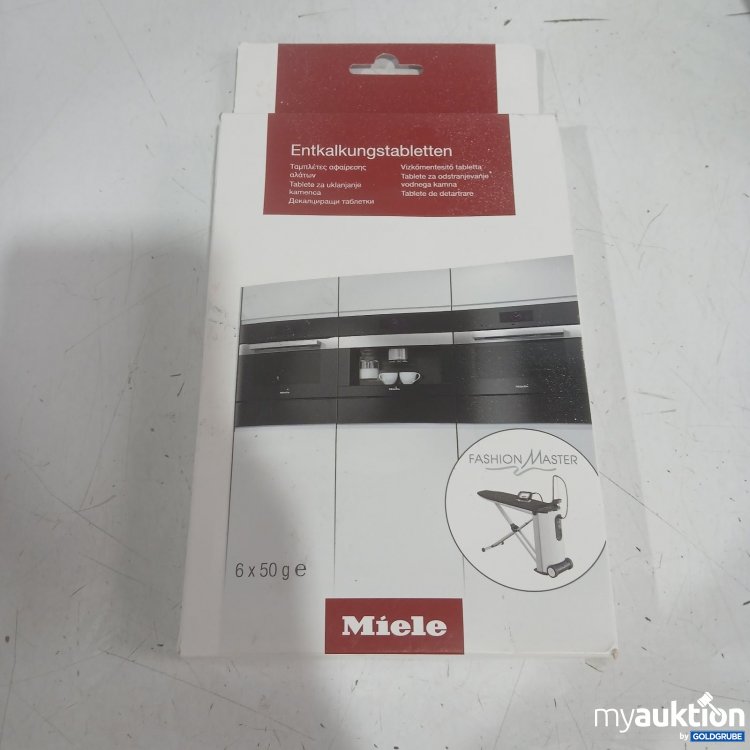 Artikel Nr. 471240: Miele Entkalkungstabletten 6 x 50 g