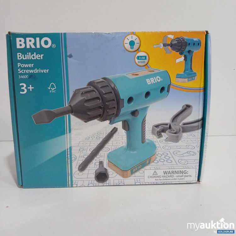 Artikel Nr. 821240 Artikel Nr. 821240: Brio Builder Power Screwdriver 34600 3+