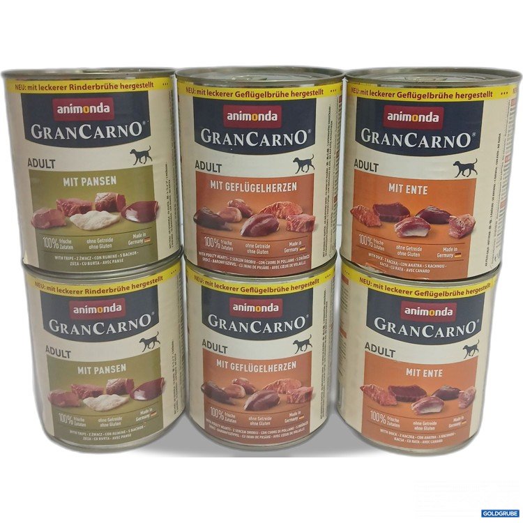 Artikel Nr. 898240 Artikel Nr. 898240: Animonda Gran Carno Adult Katzenfutter 6x800g