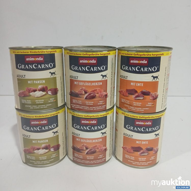 Artikel Nr. 898240 Artikel Nr. 898240: Animonda Gran Carno Adult Katzenfutter 6x800g