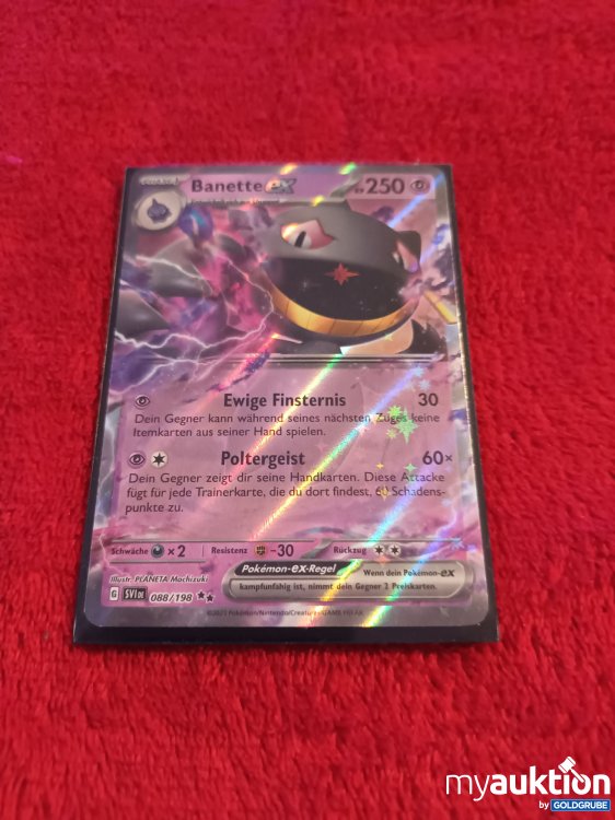 Artikel Nr. 907240 Artikel Nr. 907240: Pokemon Karte