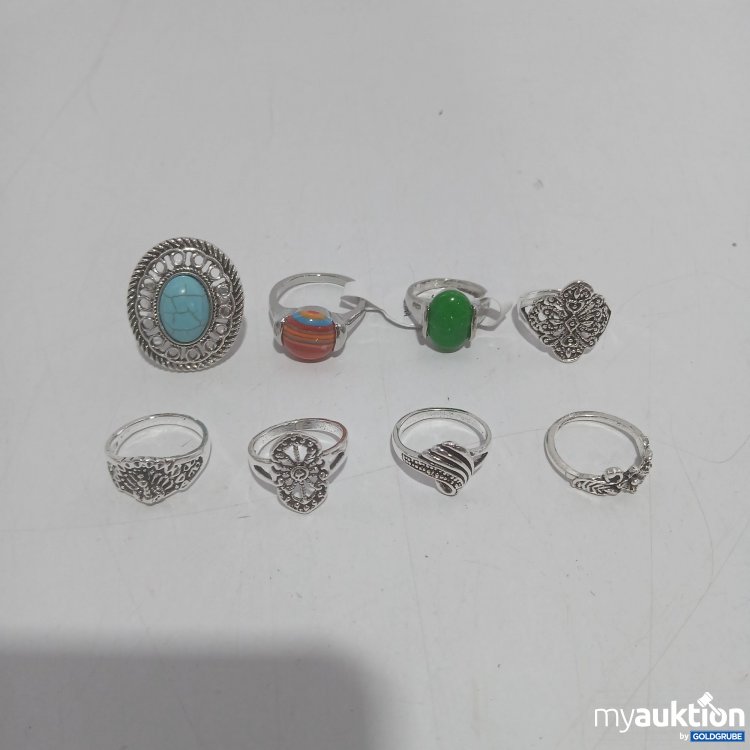 Artikel Nr. 911240: Diverse Ringe 8 Stück 
