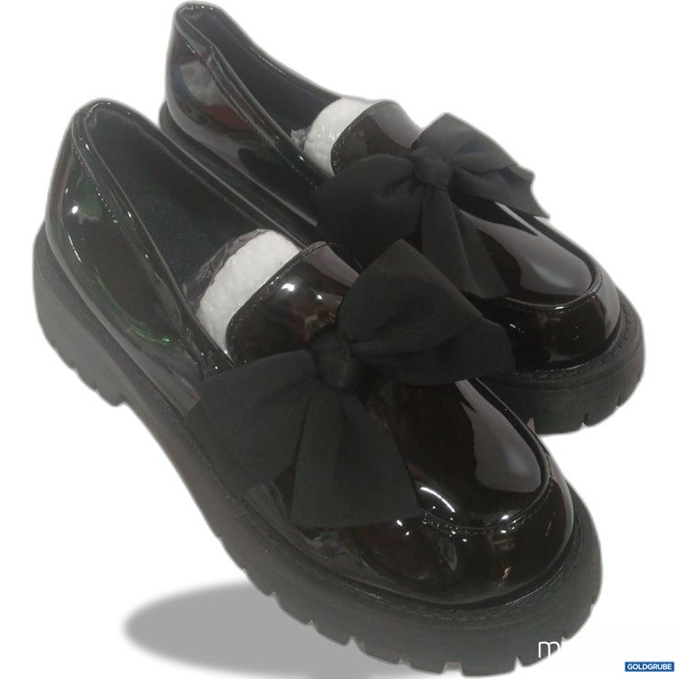 Artikel Nr. 932240: Schwarze Lackschuhe mit Schleife