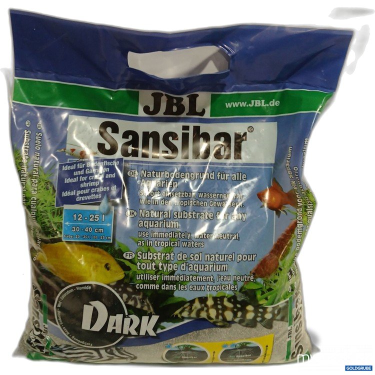 Artikel Nr. 953240: JBL Sansibar Naturbodengrund für alle Aquarien 5Kg Dark  