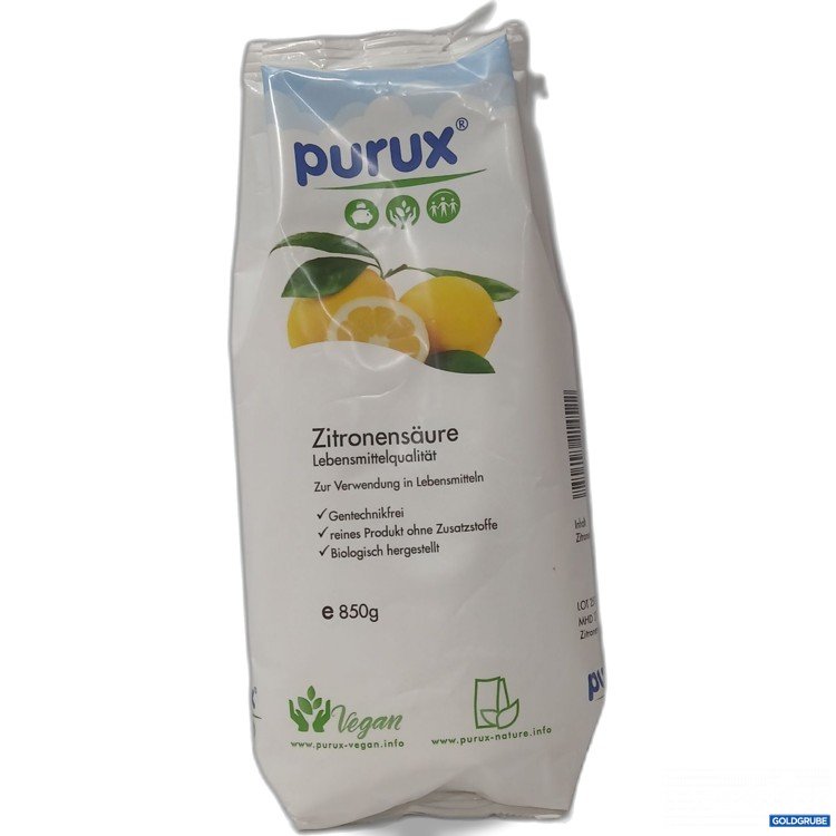 Artikel Nr. 955240: Purux Zitronensäure je 850g