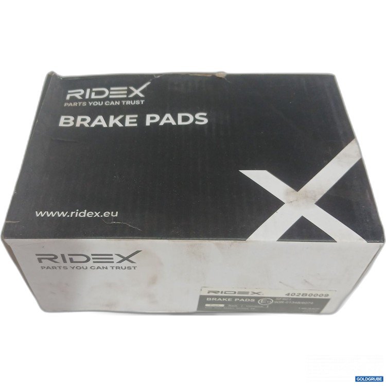 Artikel Nr. 986240 Artikel Nr. 986240: Ridex Brake Pads Front 402B0009