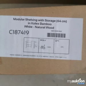 Artikel Nr. 721240: Sklum Modular Shelving with Storage 64cm