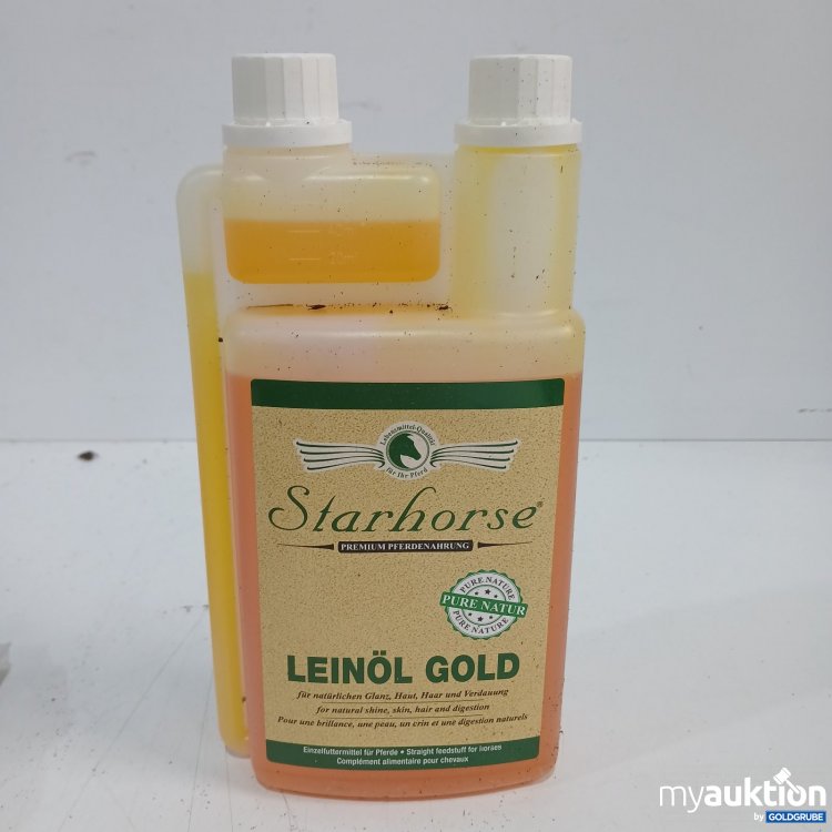 Artikel Nr. 472241 Artikel Nr. 472241: Starhorse Leinöl Gold Pferdefutter 1000ml