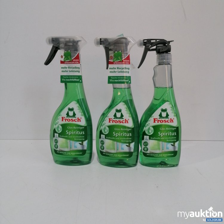 Artikel Nr. 833241 Artikel Nr. 833241: Frosch Glas-Reiniger Spiritus 3x500ml