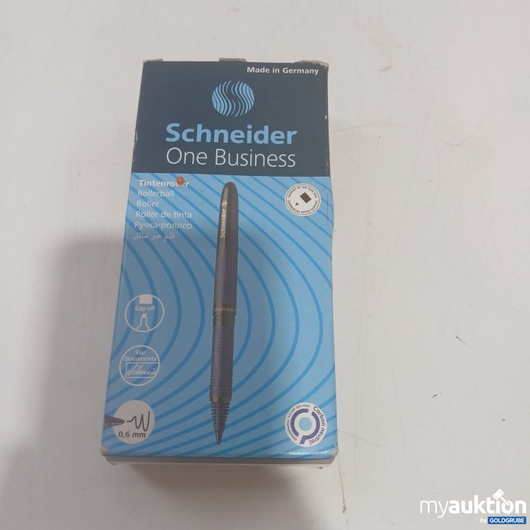 Artikel Nr. 852241: Schneider One Business Tintenroller 0,6mm 10 Stück 