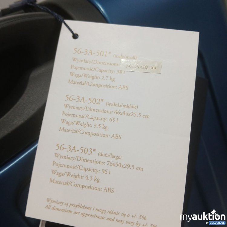 Artikel Nr. 889241: Wittchen Koffer Walizka Duza 3stk 