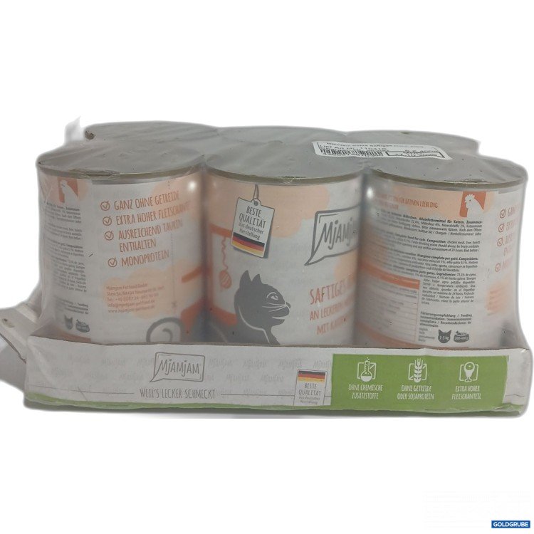 Artikel Nr. 898241 Artikel Nr. 898241: Mjamjam Katzenfutter saftiges Huhn 6x400g