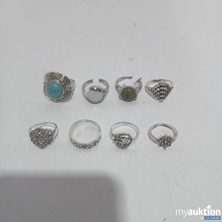 Artikel Nr. 911241: Diverse Ringe 8 Stück 