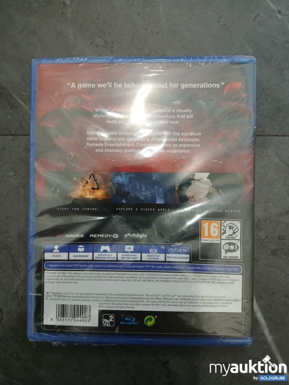 Artikel Nr. 929241 Artikel Nr. 929241: Control Ultimate Edition PS4