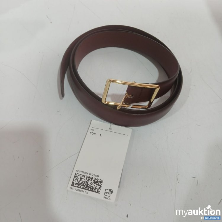 Artikel Nr. 932241: H&M Gürtel rot mit goldener Schnalle