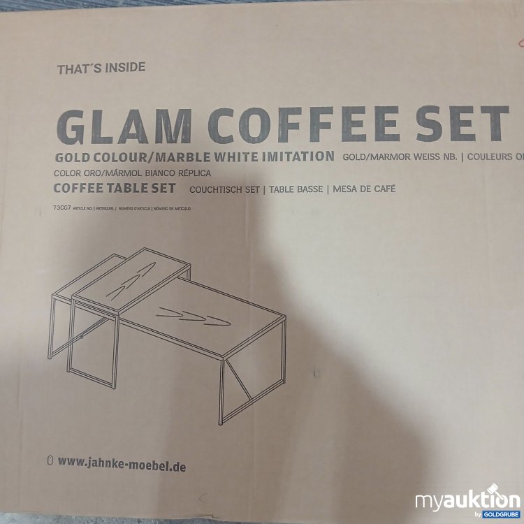 Artikel Nr. 950241: Jahnke Glam Coffee Set 