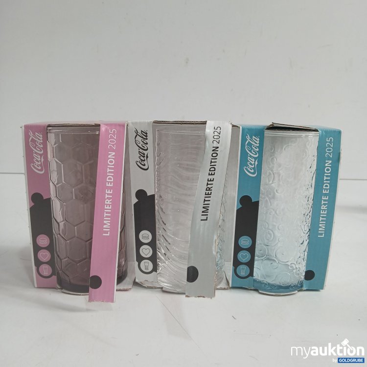 Artikel Nr. 964241 Artikel Nr. 964241: Mc Donalds Coca Cola Gläser Edition 2025 3Stk