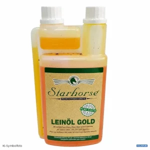 Artikel Nr. 472241: Starhorse Leinöl Gold Pferdefutter 1000ml