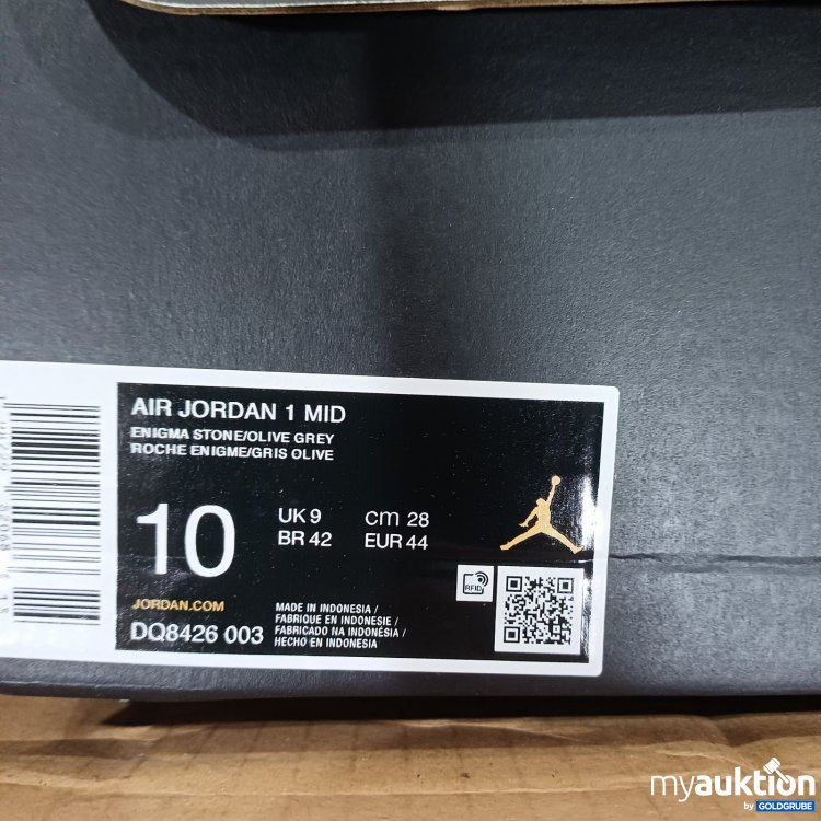 Artikel Nr. 464242 Artikel Nr. 464242: Nike Air Jordan Mid Sneaker Gr. 44 Enigma Stone Olive Grey