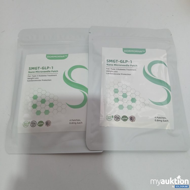 Artikel Nr. 518242: Dormorna SMGT-GLP-1 Nano Patch 2er Pack x4 Stück 